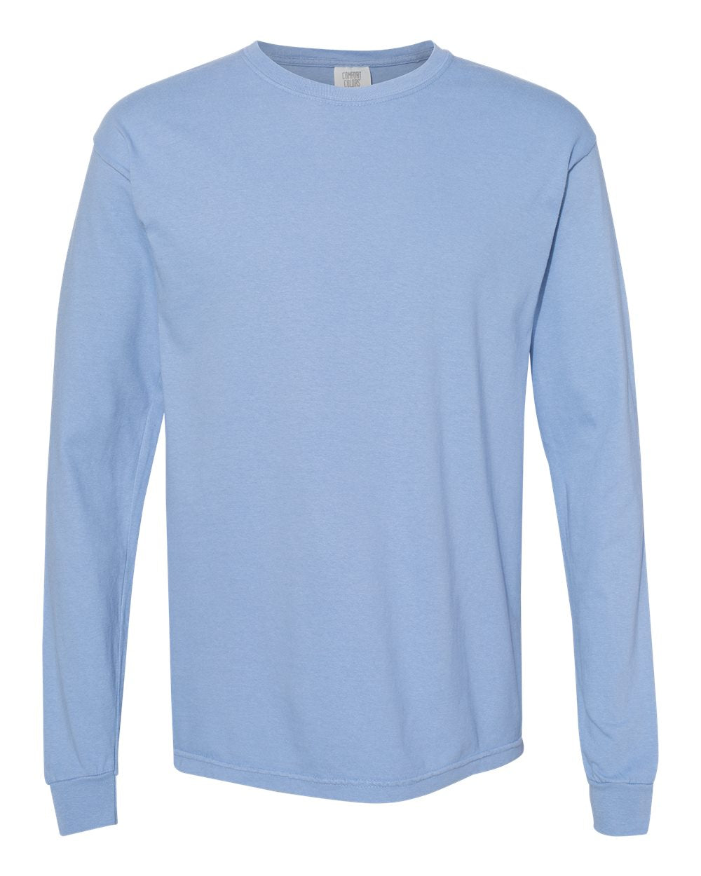 Comfort Colors Long Sleeve (6014) in Washed Denim
