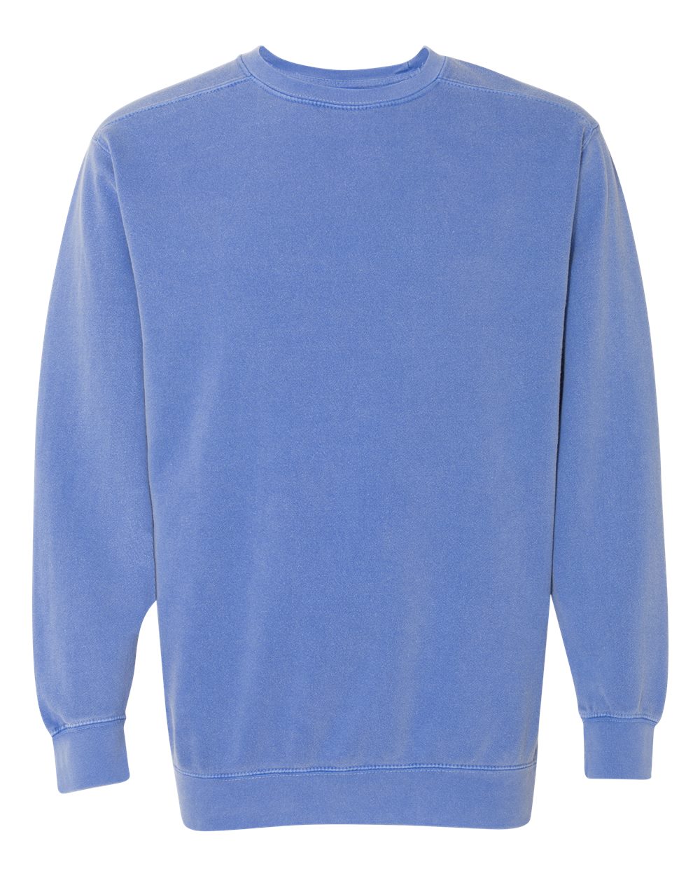 Comfort Colors Garment-Dyed Crewneck Sweatshirt (1566) in Flo Blue