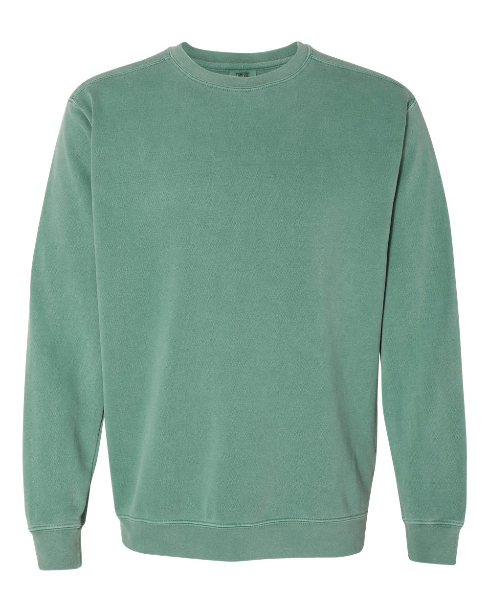 Comfort Colors Garment-Dyed Crewneck Sweatshirt (1566) in Light Green
