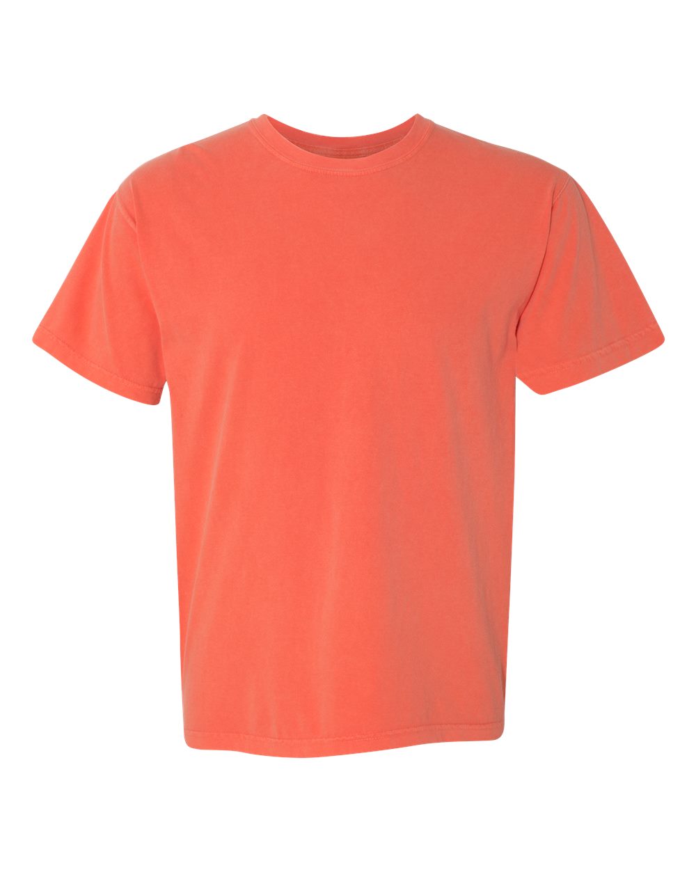 Comfort Colors Garment-Dyed Tee (1717) in Bright Salmon