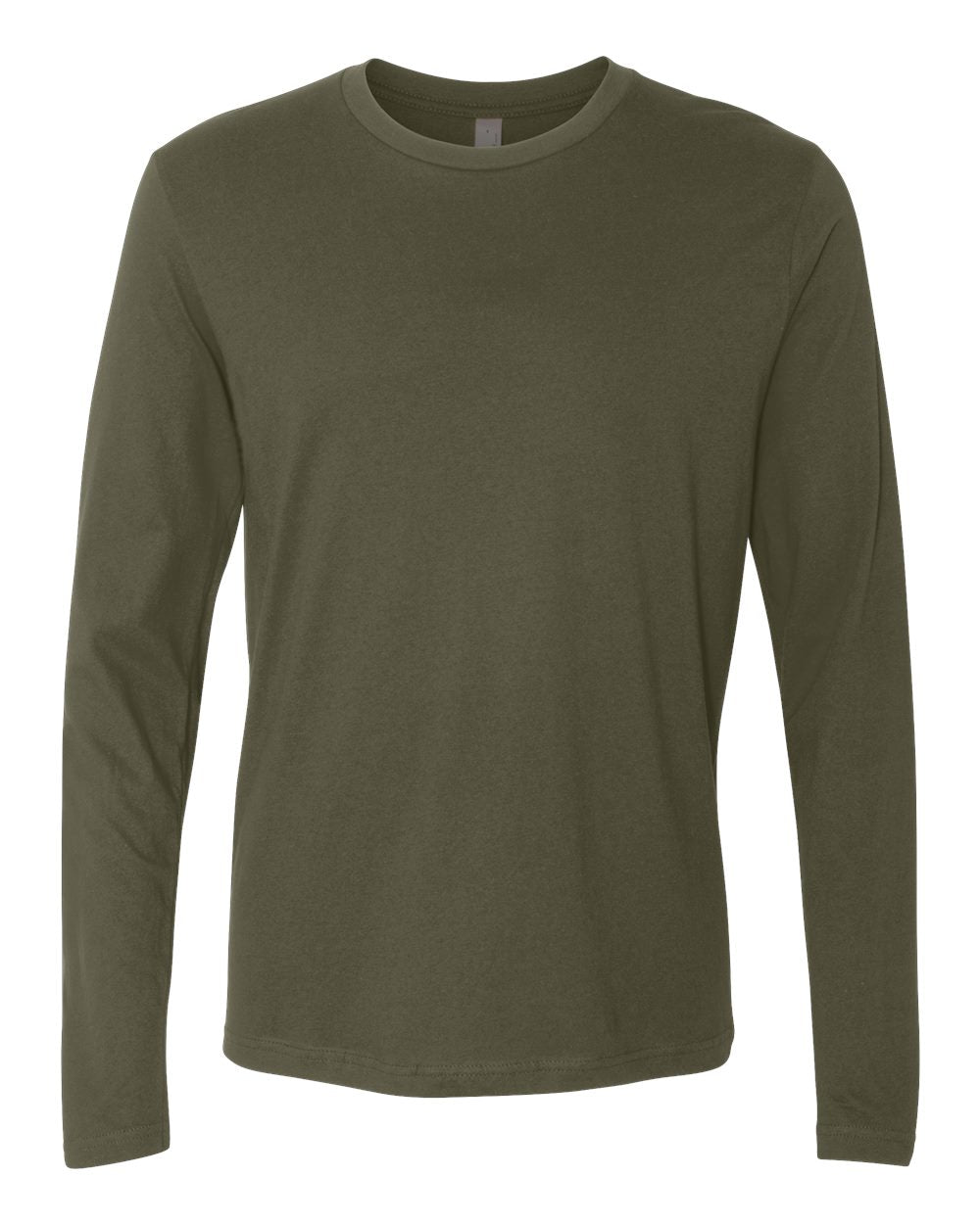 Next Level Long Sleeve (3601) in Military Green