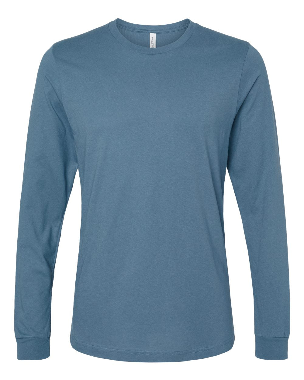 Bella + Canvas Long Sleeve (3501) in Steel Blue