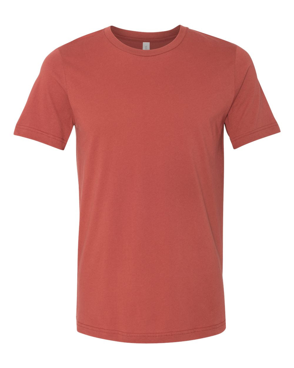 Bella + Canvas Cotton Tee (3001) in Rust