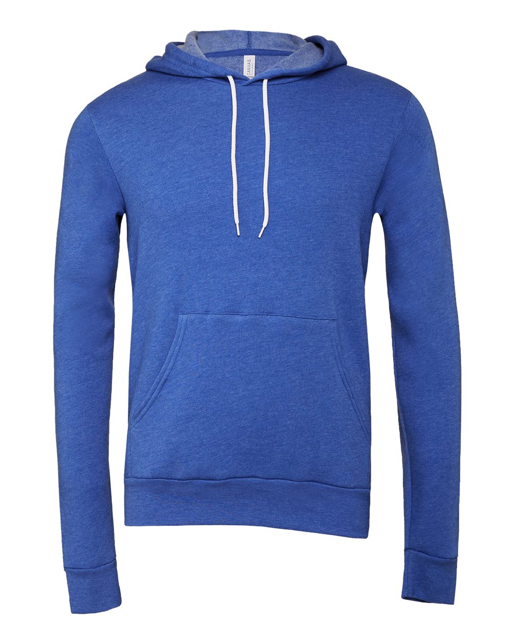 Bella + Canvas Hoodie (3719) in Heather True Royal