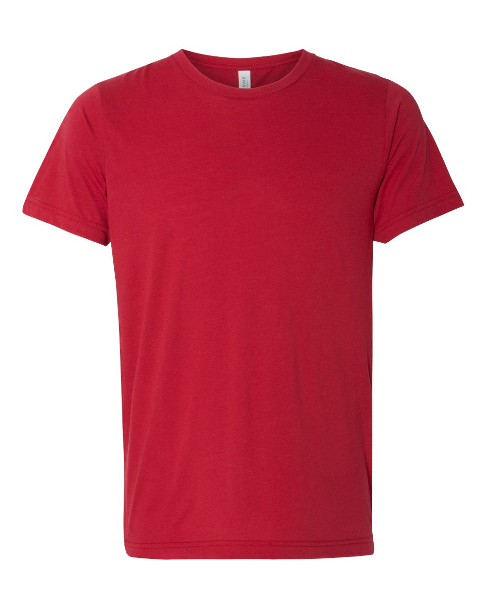 Bella + Canvas Triblend Tee (3413) in Solid Red Triblend