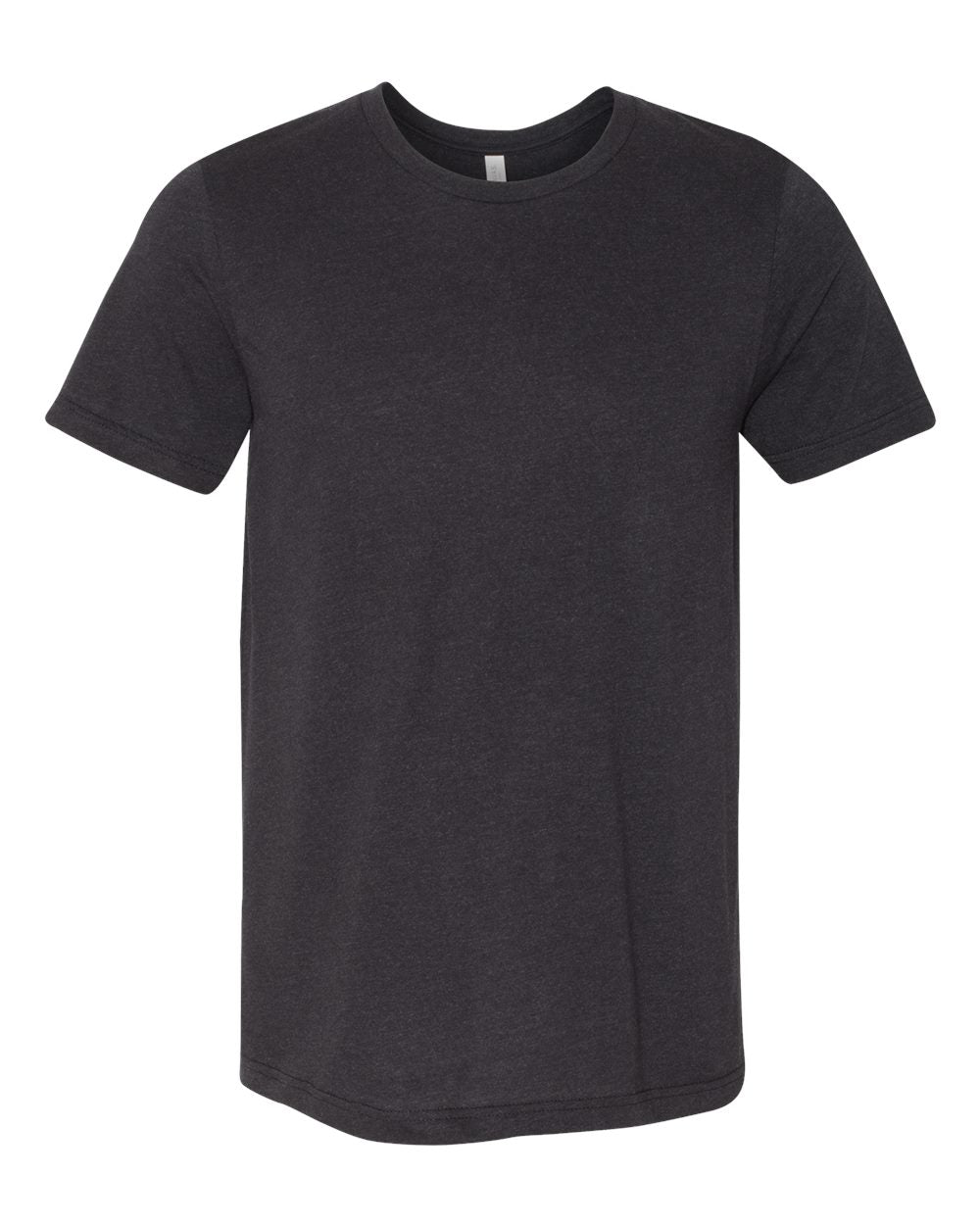 Bella + Canvas Triblend Tee (3413) in Black Heather Triblend