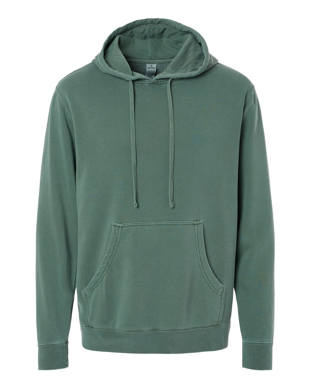Independent Pigment-Dyed Hoodie (PRM4500) in Pigment Alpine Green