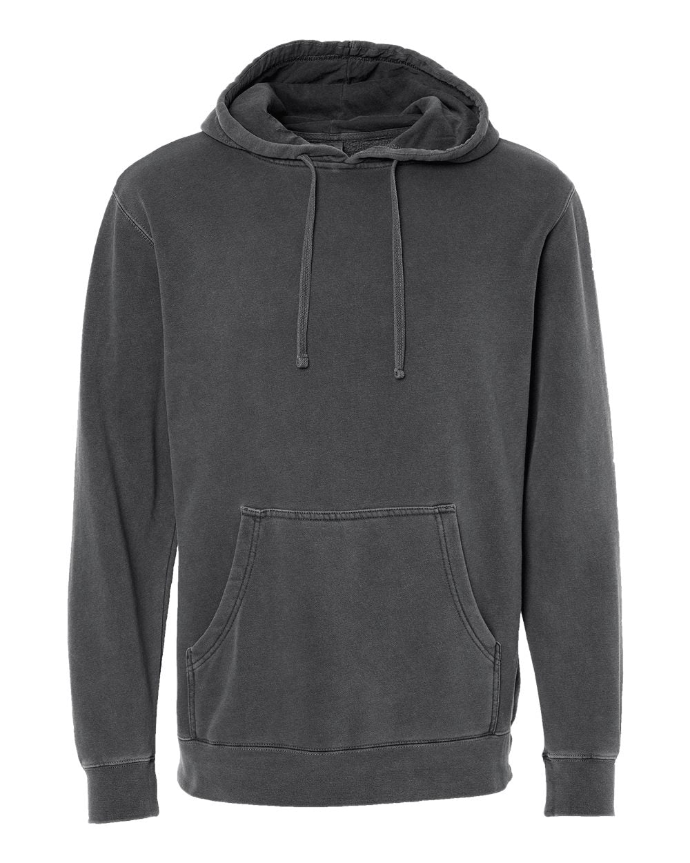 Independent Pigment-Dyed Hoodie (PRM4500) in Pigment Black