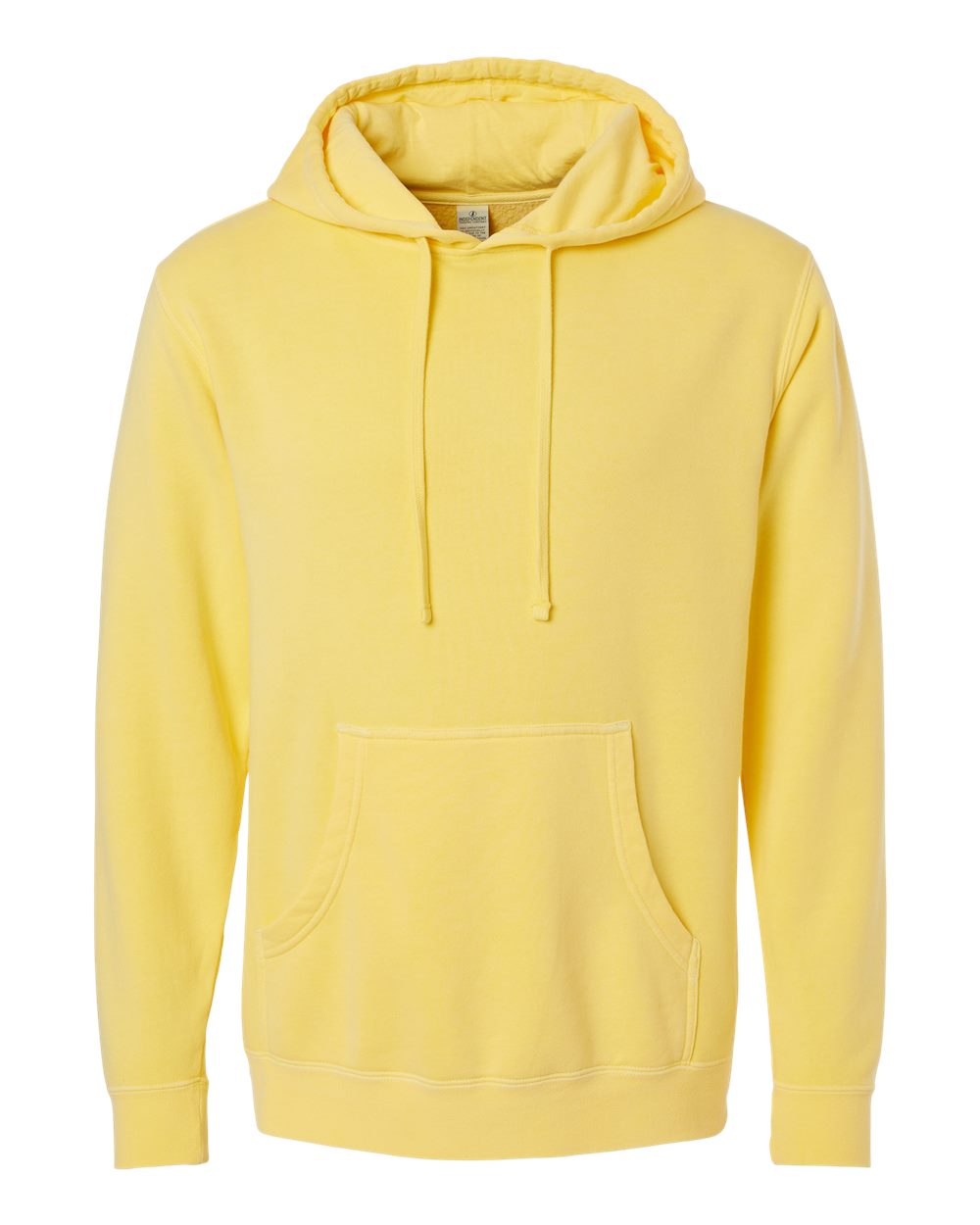 Independent Pigment-Dyed Hoodie (PRM4500) in Pigment Yellow