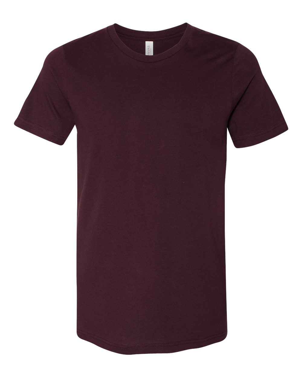 Bella + Canvas Cotton Tee (3001) in Oxblood Black