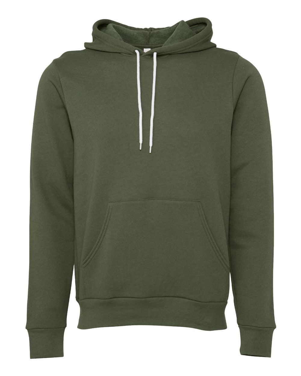 Bella + Canvas Hoodie (3719) in Military Green