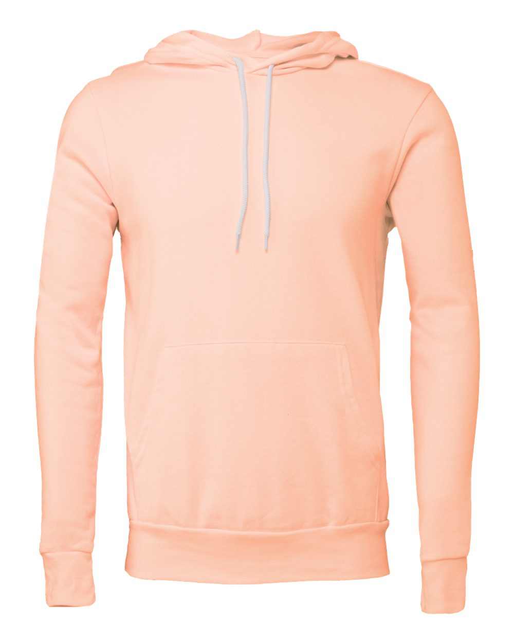 Bella + Canvas Hoodie (3719) in Peach