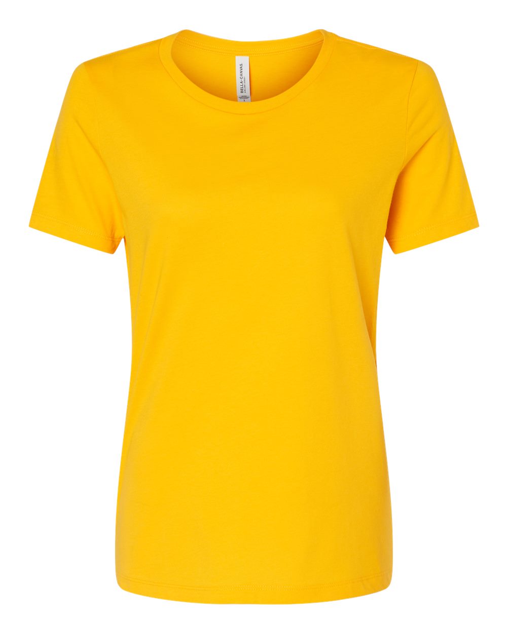 Bella + Canvas Women's Relaxed Tee (6400) in Gold