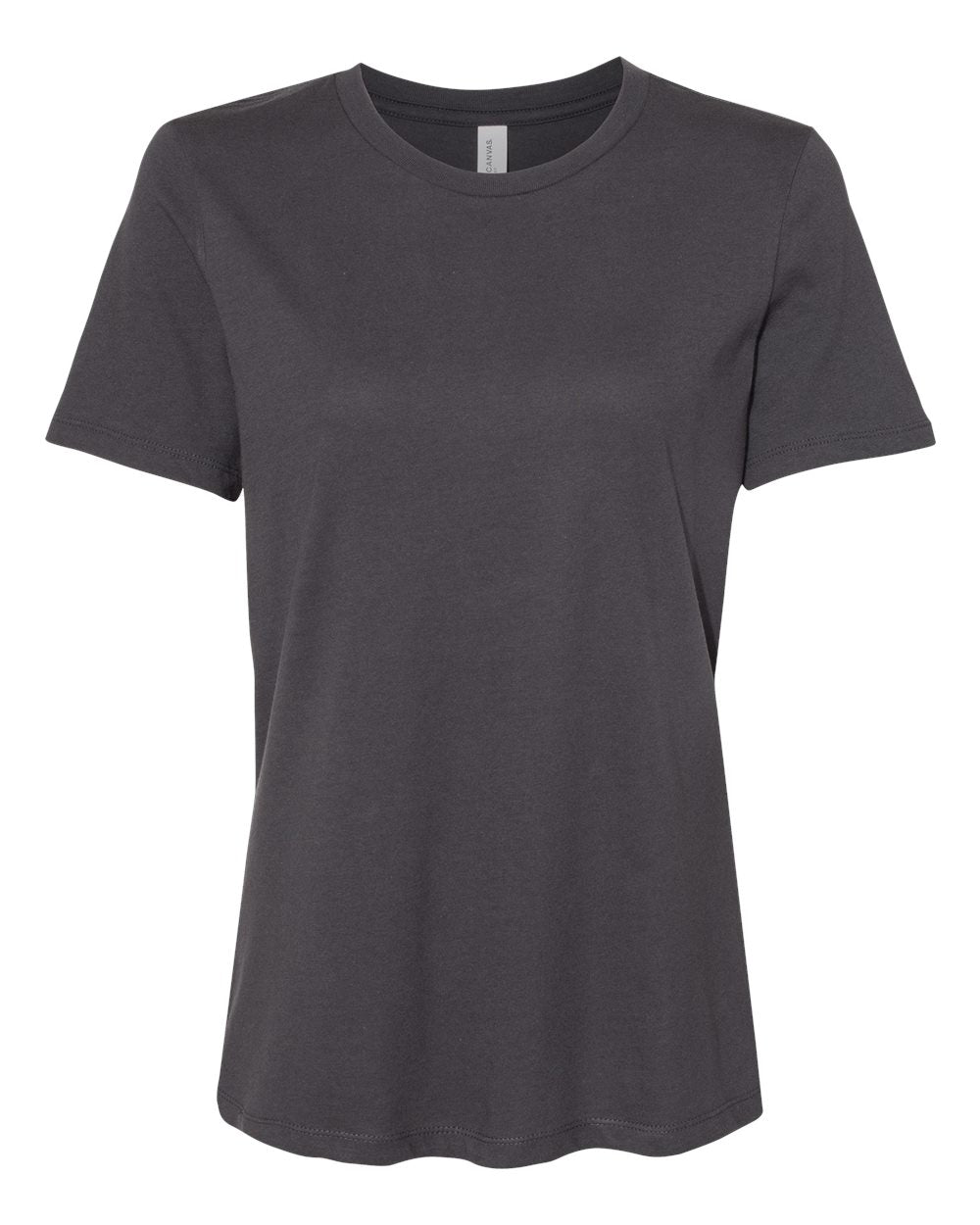 Bella + Canvas Women's Relaxed Tee (6400) in Dark Grey