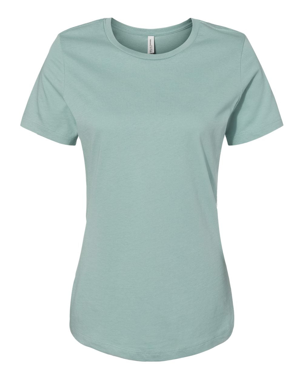 Bella + Canvas Women's Relaxed Tee (6400) in Dusty Blue