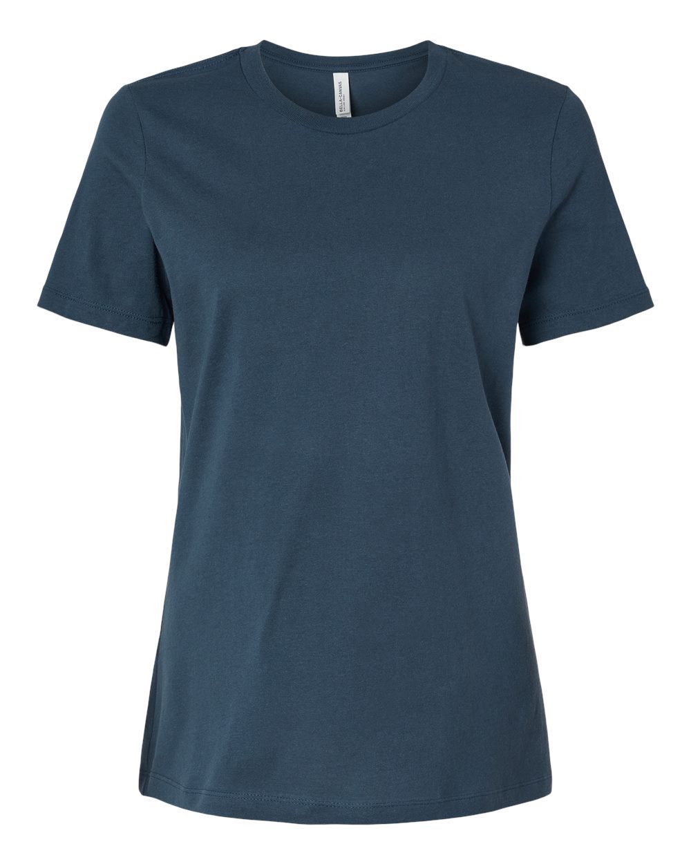 Bella + Canvas Women's Relaxed Tee (6400) in Vintage Navy
