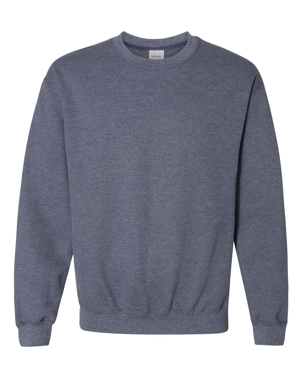 Gildan Crewneck Sweatshirt (18000) in Heather Sport Dark Navy