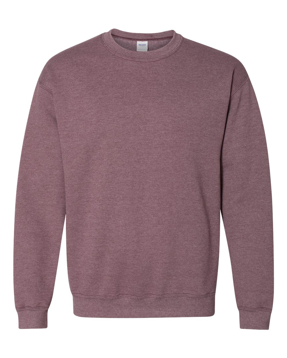 Gildan Crewneck Sweatshirt (18000) in Heather Sport Dark Maroon