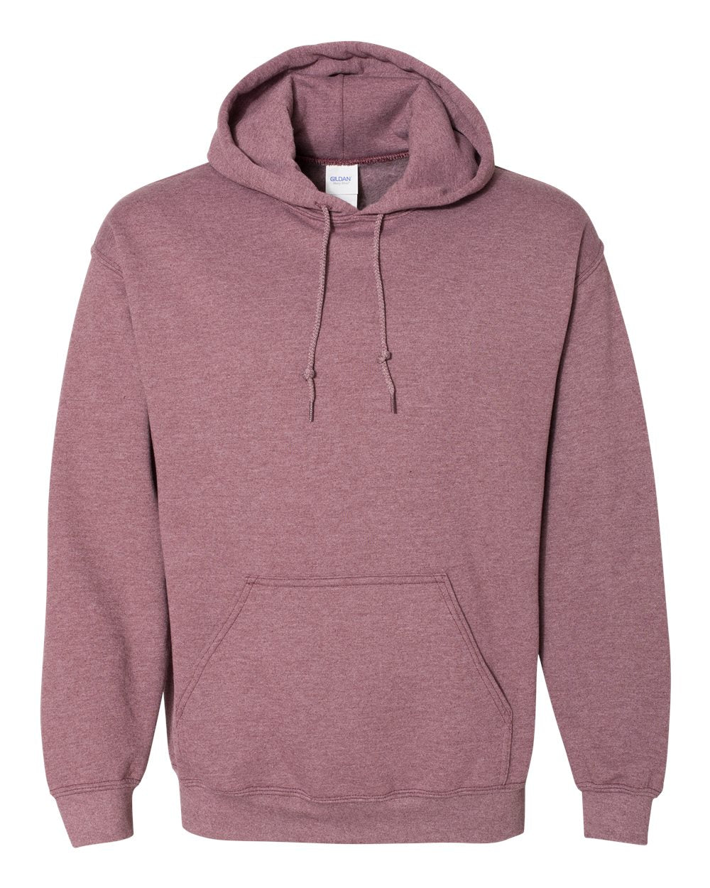 Gildan Hoodie (18500) in Heather Sport Dark Maroon