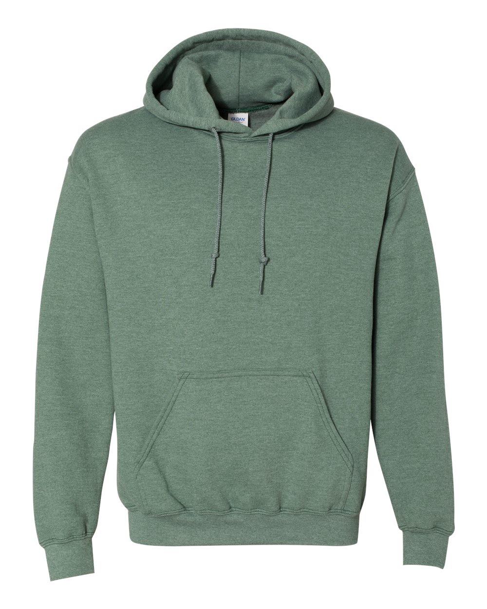 Gildan Hoodie (18500) in Heather Sport Dark Green