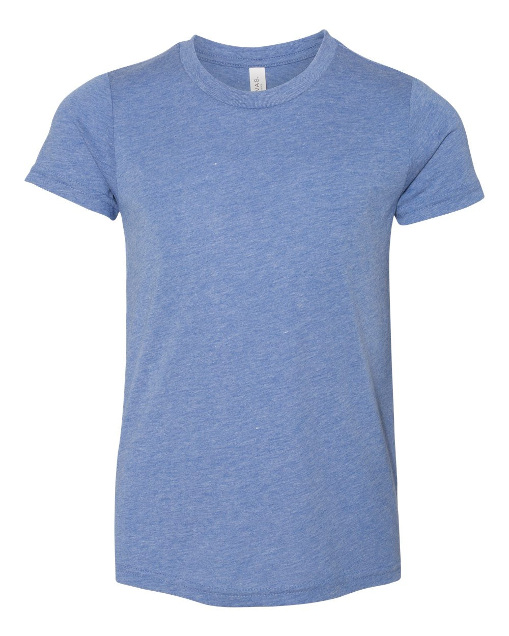 Bella + Canvas Youth Triblend Tee (3413y) in Blue Triblend