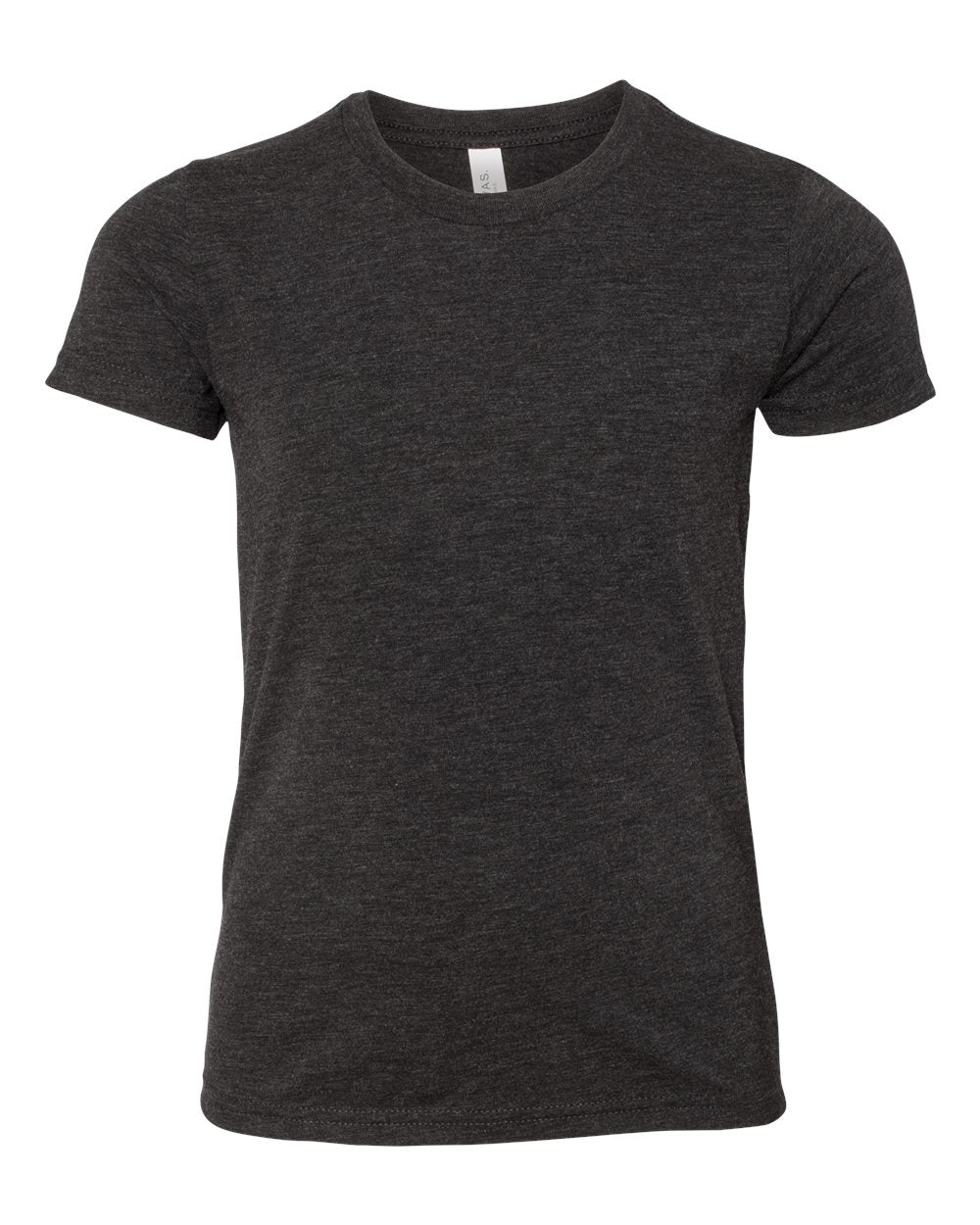 Bella + Canvas Youth Triblend Tee (3413y) in Charcoal Black Triblend