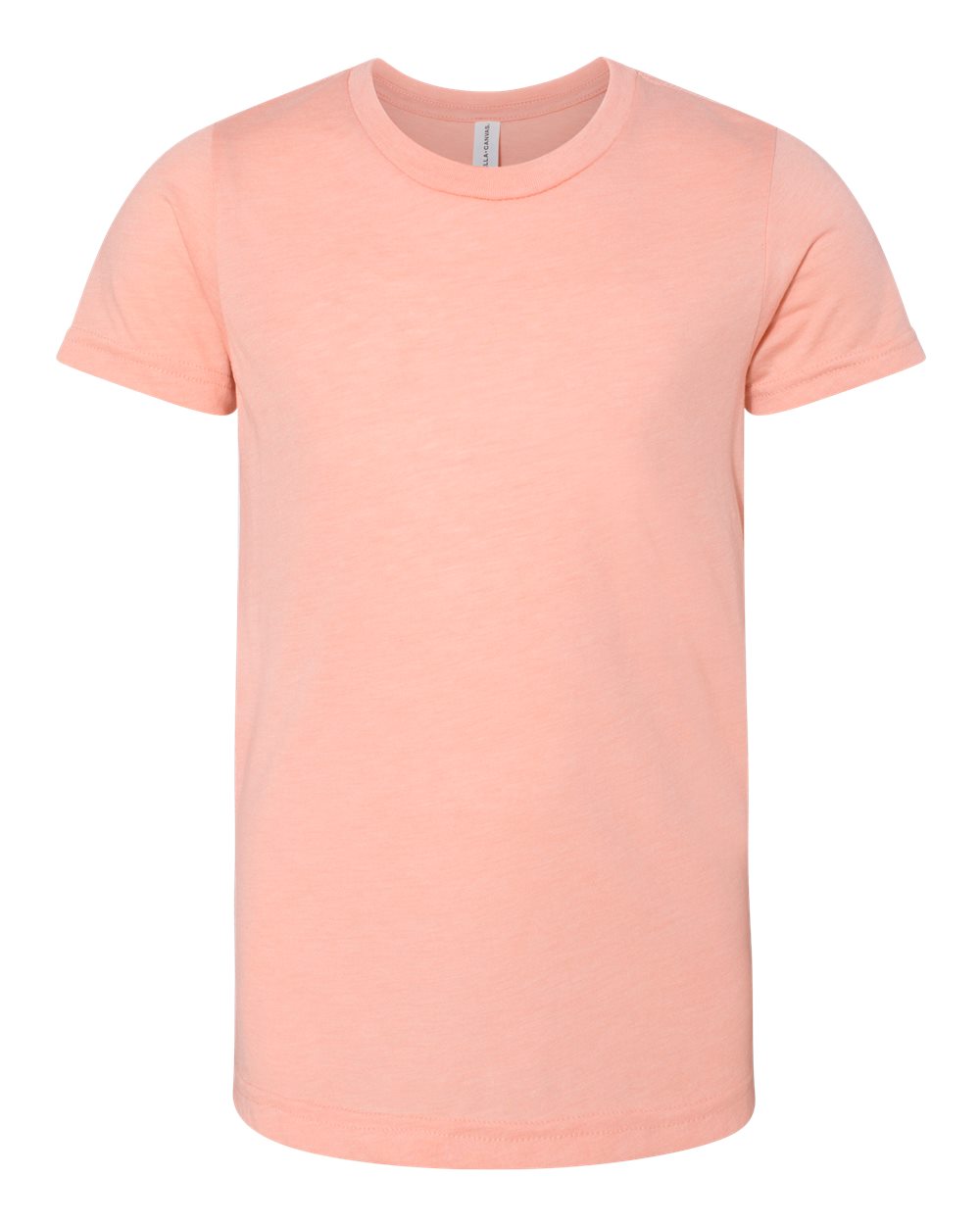 Bella + Canvas Youth Triblend Tee (3413y) in Peach Triblend