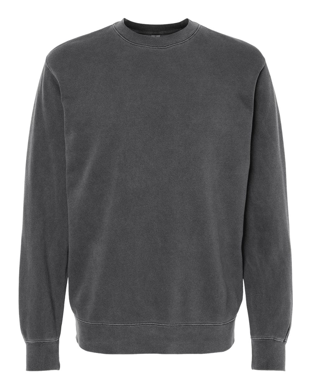 Independent Pigment-Dyed Crewneck Sweatshirt (PRM3500) in Pigment Black