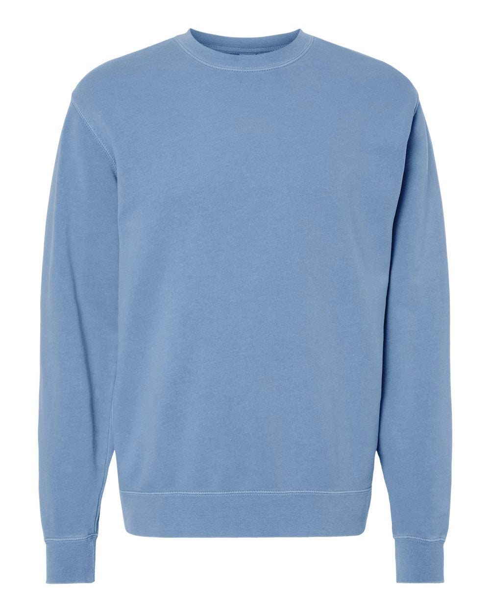 Independent Pigment-Dyed Crewneck Sweatshirt (PRM3500) in Pigment Light Blue