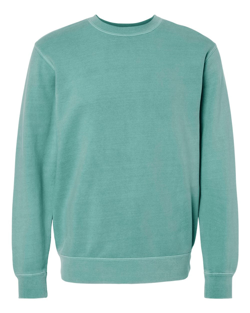 Independent Pigment-Dyed Crewneck Sweatshirt (PRM3500) in Pigment Mint