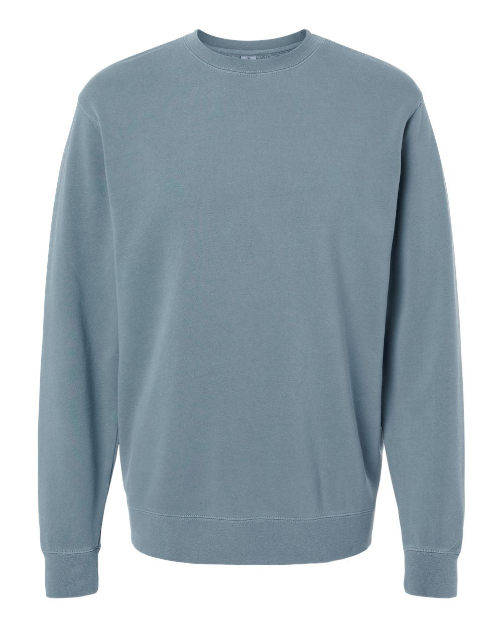 Independent Pigment-Dyed Crewneck Sweatshirt (PRM3500) in Pigment Slate Blue
