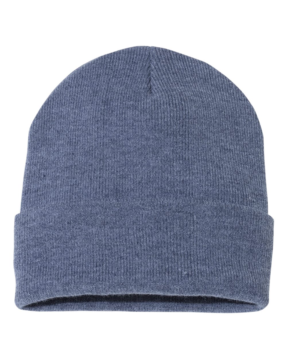 Sportsman Cuffed Beanie (SP12) in Heather Navy