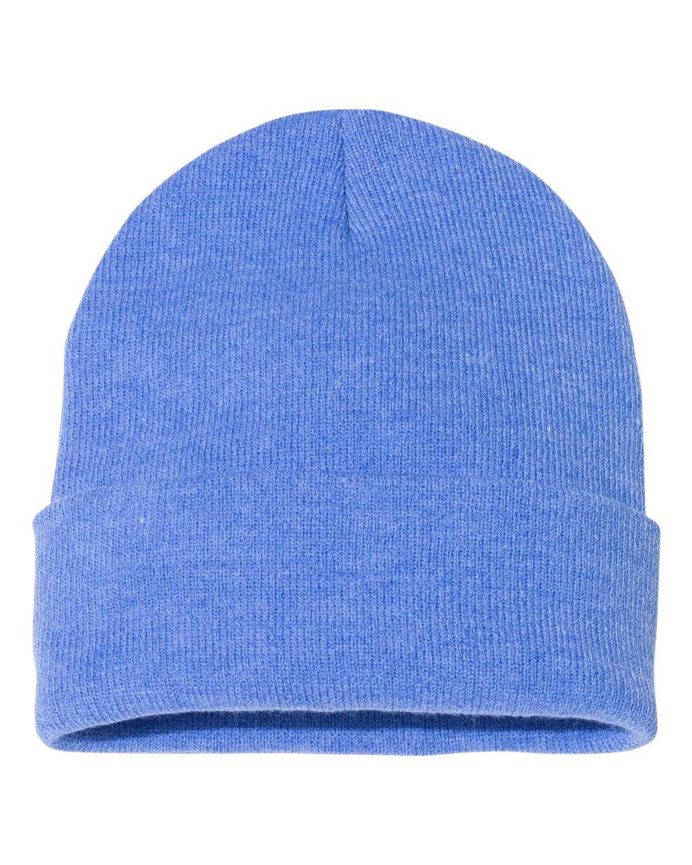 Sportsman Cuffed Beanie (SP12) in Heather Royal