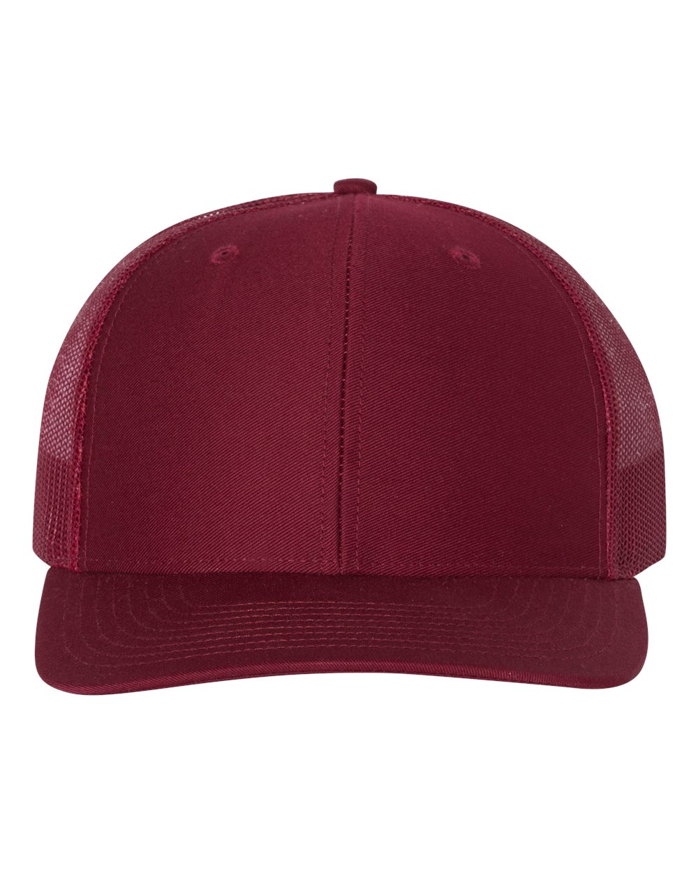 Richardson Snapback Trucker Hat (112) in Cardinal