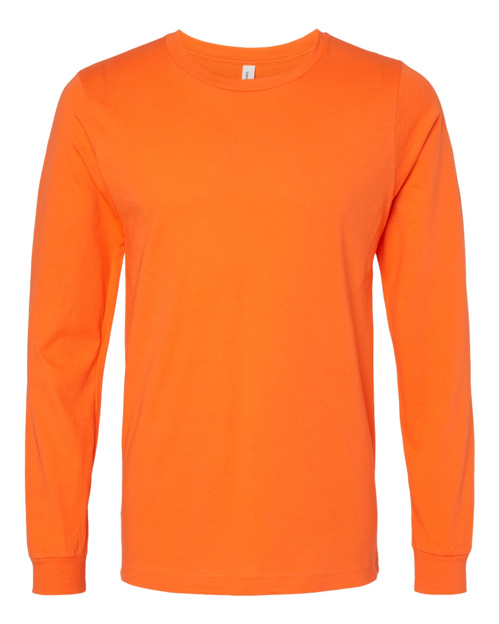 Bella + Canvas Long Sleeve (3501) in Orange