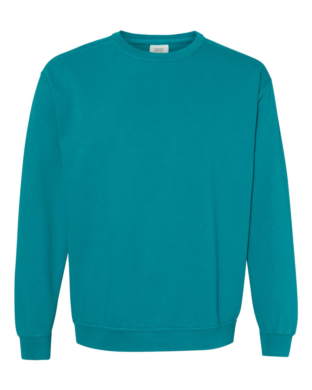 Comfort Colors Garment-Dyed Crewneck Sweatshirt (1566) in Topaz Blue