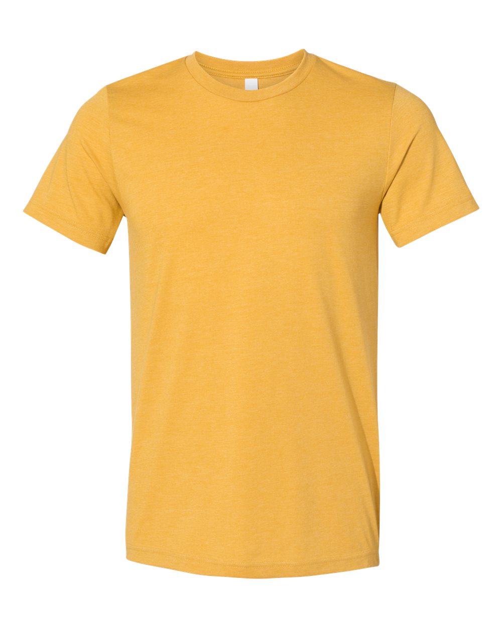 Bella + Canvas CVC Tee (3001cvc) in Heather Mustard