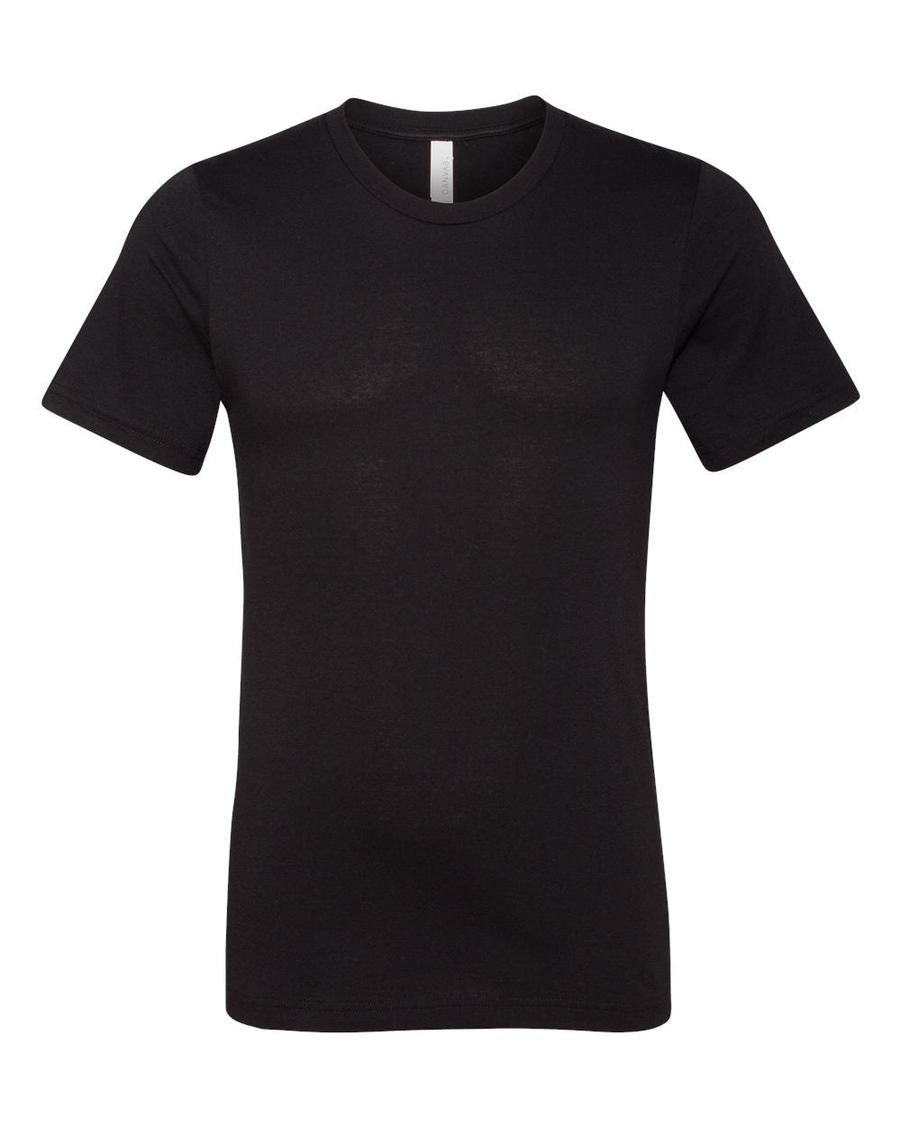 Bella + Canvas CVC Tee (3001cvc) in Solid Black Blend