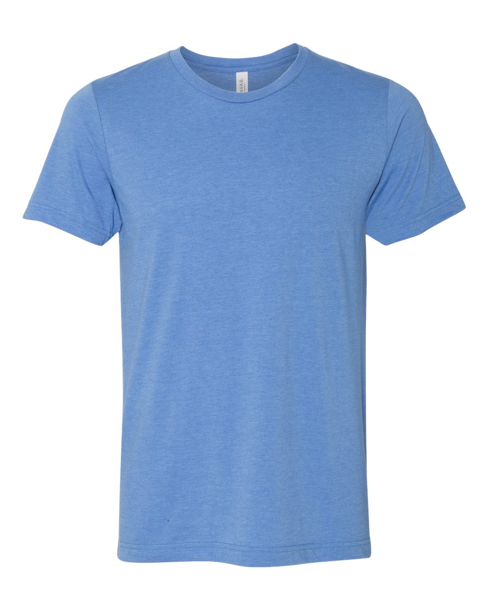 Bella + Canvas CVC Tee (3001cvc) in Heather Columbia Blue