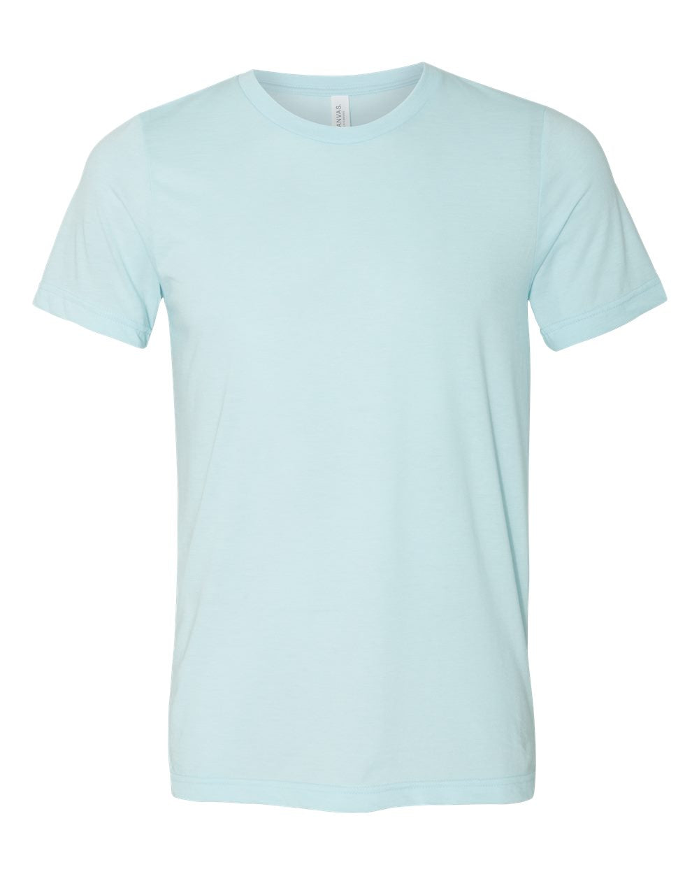 Bella + Canvas CVC Tee (3001cvc) in Heather Ice Blue