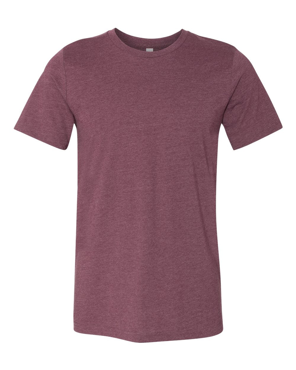 Bella + Canvas CVC Tee (3001cvc) in Heather Maroon