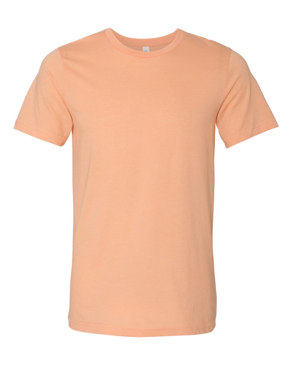 Bella + Canvas CVC Tee (3001cvc) in Heather Peach