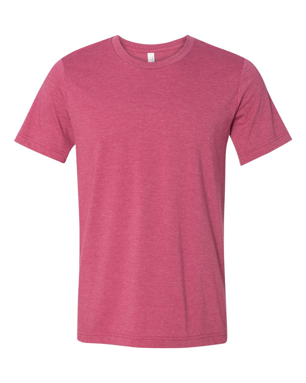 Bella + Canvas CVC Tee (3001cvc) in Heather Raspberry