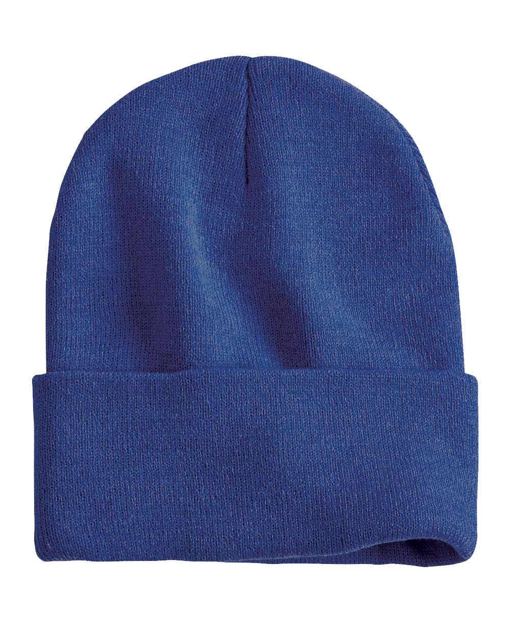 Sportsman Cuffed Beanie (SP12) in Heather Dark Royal