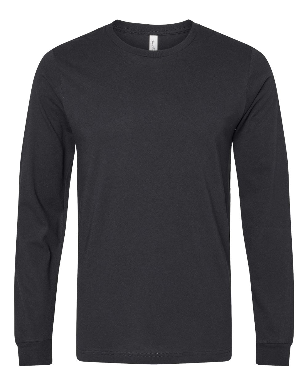 Bella + Canvas Long Sleeve (3501) in Vintage Black