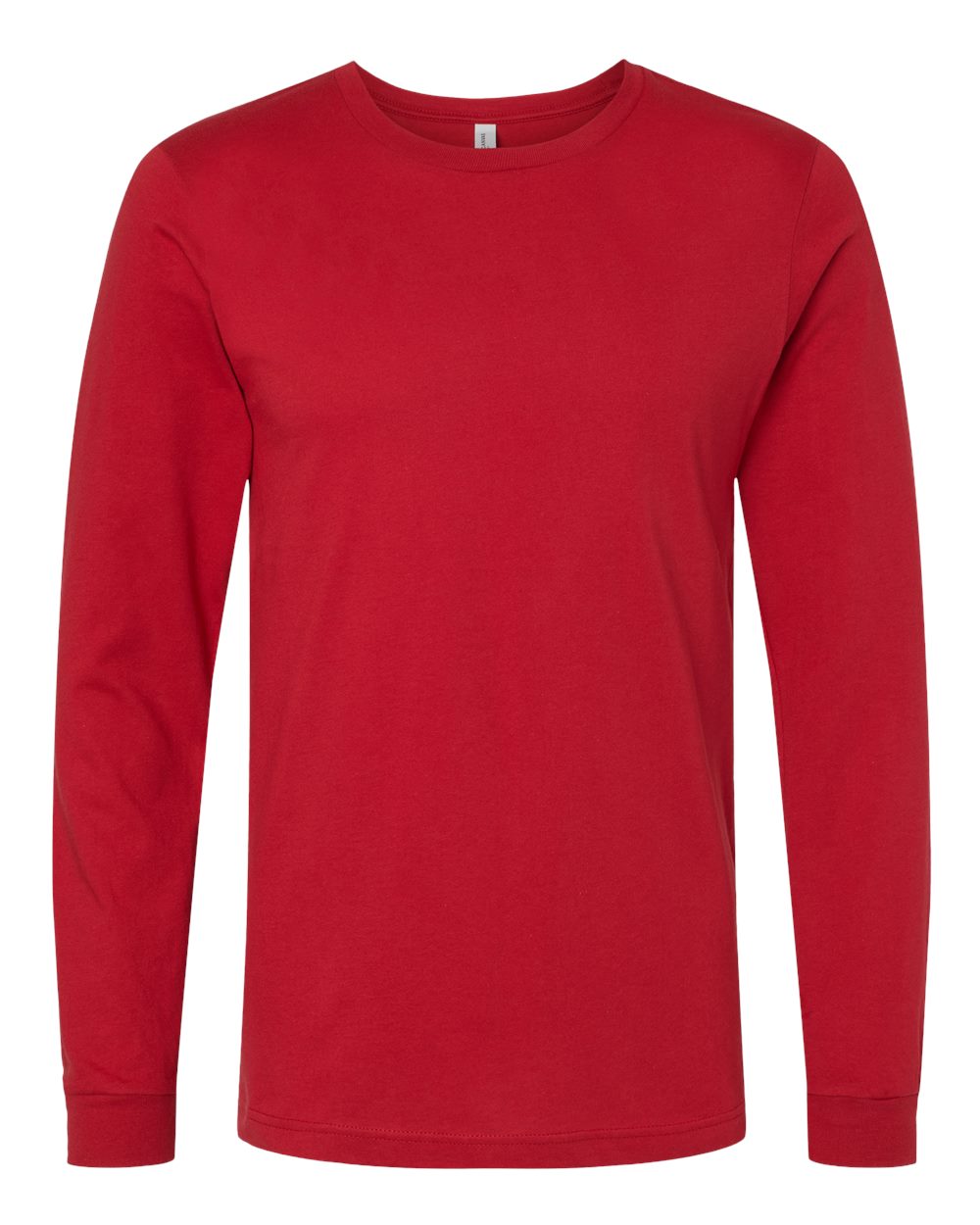 Bella + Canvas Long Sleeve (3501) in Canvas Red