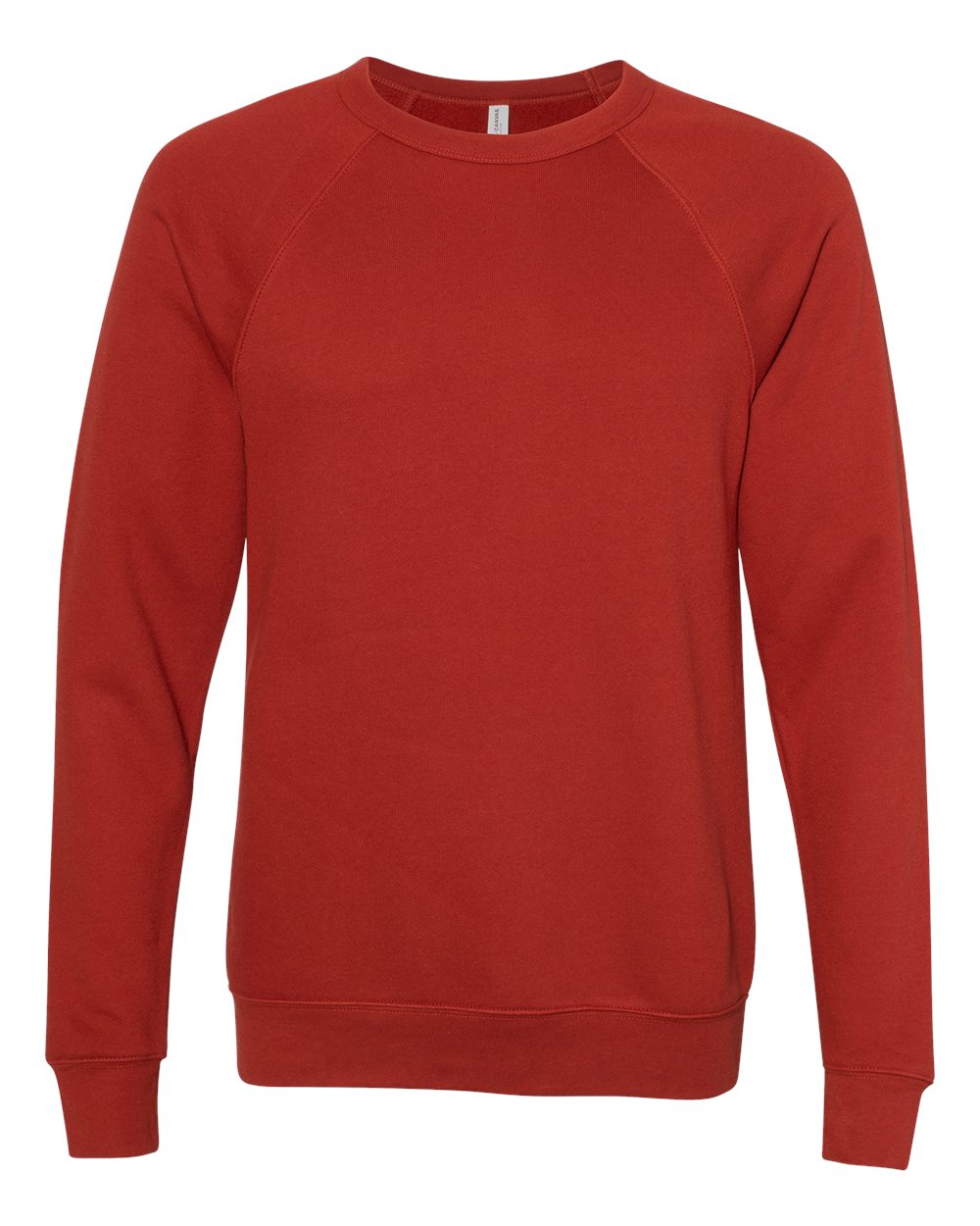 Bella + Canvas Crewneck Sweatshirt (3901) in Brick