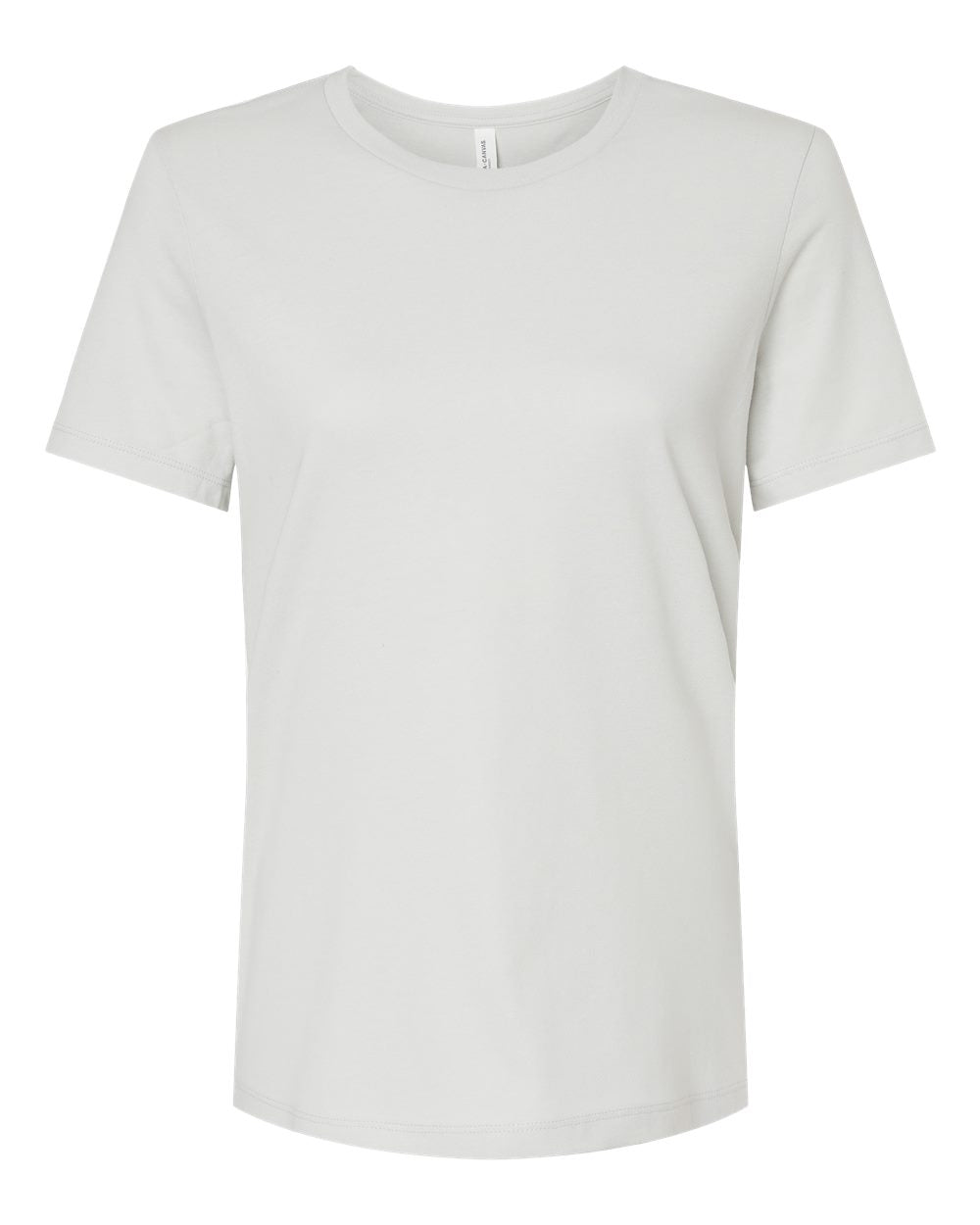 Bella + Canvas Women's Relaxed Tee (6400) in Silver