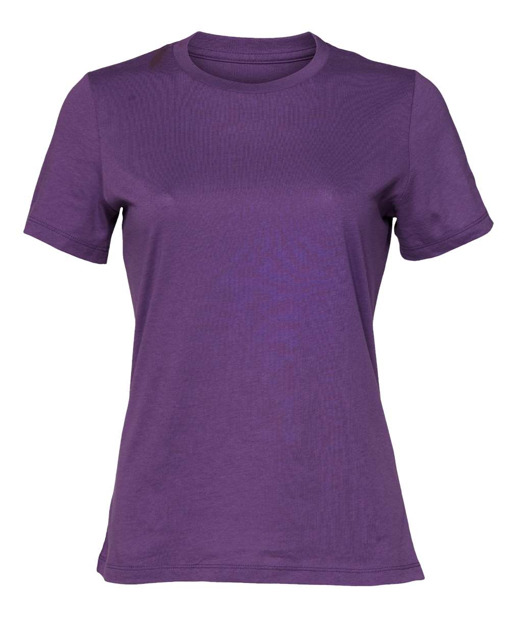 Bella + Canvas Women's Relaxed Tee (6400) in Royal Purple