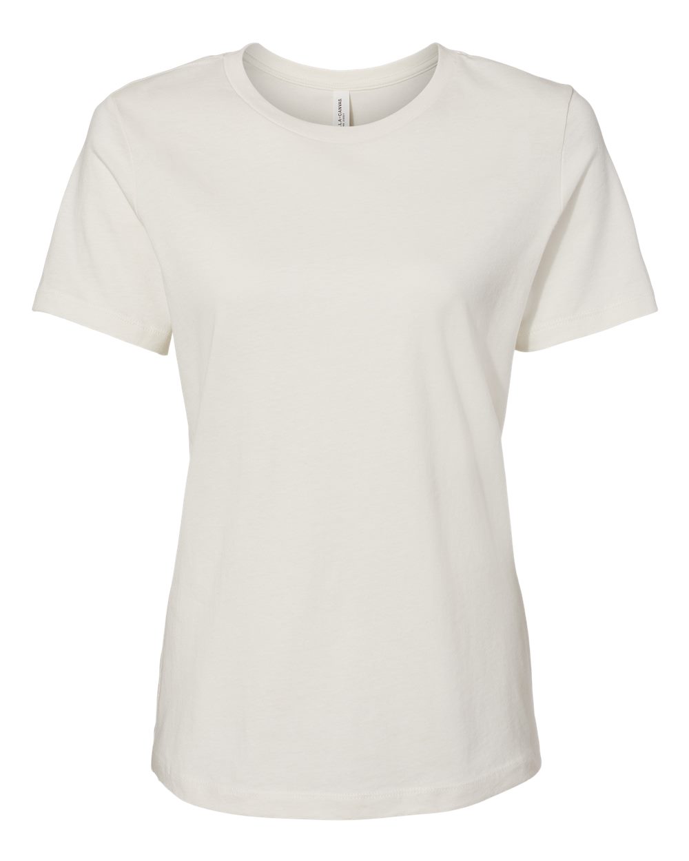 Bella + Canvas Women's Relaxed Tee (6400) in Vintage White